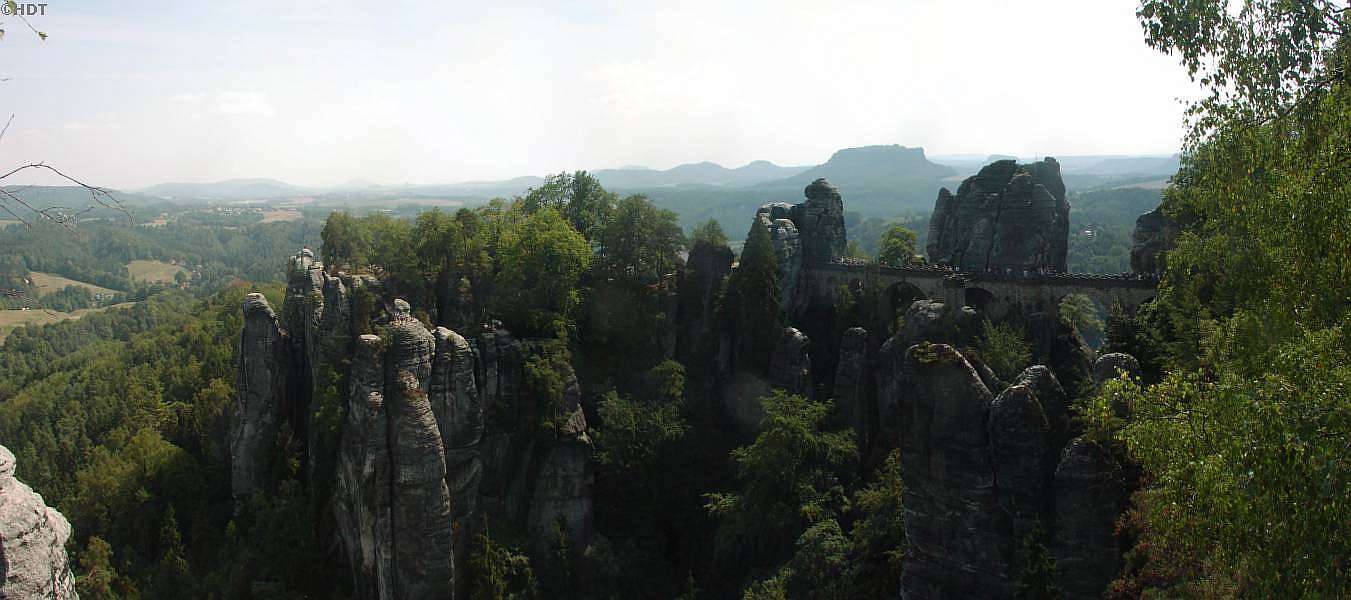 Panorama Basteibrücke