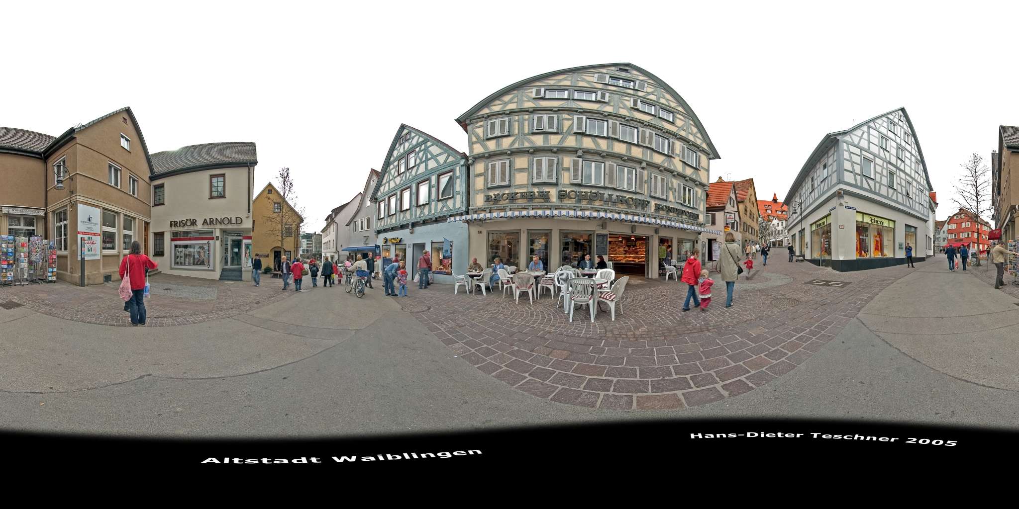 Panorama Waiblingen Langestraße